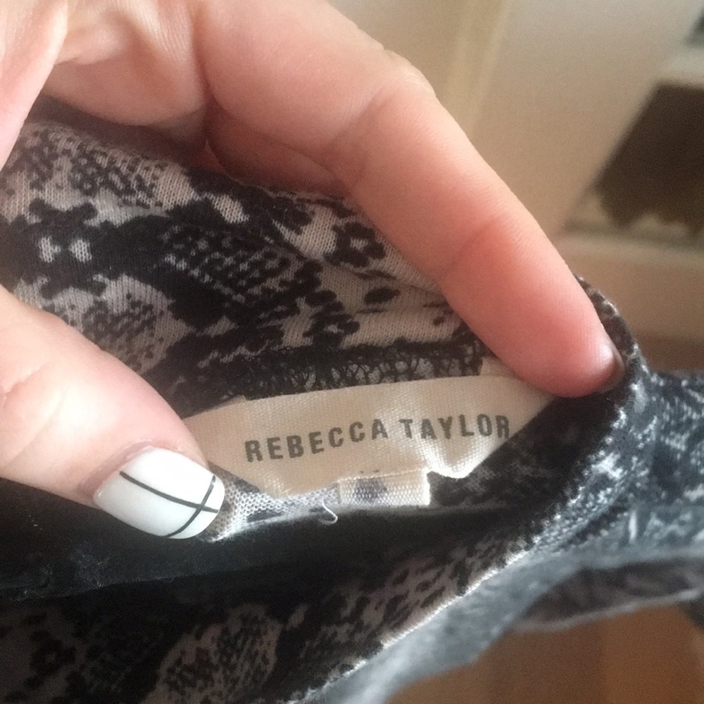 Snake Printed Turtleneck From Rebecca Taylor - image 4